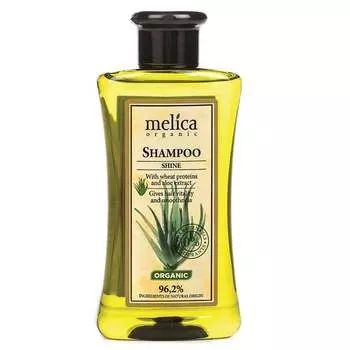 Шампунь с протеинами пшеницы и экстрактом алоэ, 300 мл Melica Organic
