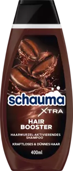 Шампунь schauma Shampoo XTRA Hair Booster, 400 ml