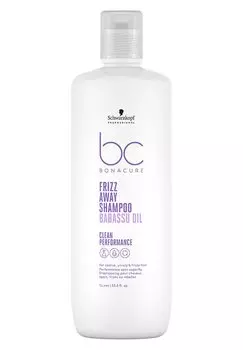 Шампунь SCHWARZKOPF BC FRIZZ AWAY SHAMPOO 1000ML Schwarzkopf, черный