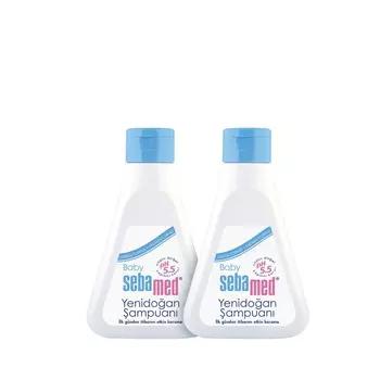 Шампунь Sebamed Baby Ph 5.5 для новорожденных, 2 флакона по 250 мл