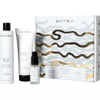 Шампунь Selective Professional Instant Touch Repair Fluid, Restructuring Shampoo 275 ml + Restructuring Balm 250 ml + Smoothing Fluid 50 ml / 1 Stk.