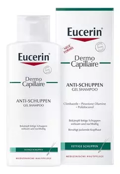Шампунь SHAMPOO ANTI-SCHUPPEN GEL SHAMPOO DERMOCAPILLAIRE, MILDE FORMEL Eucerin
