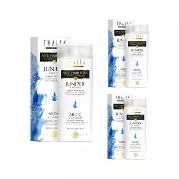 Шампунь Thalia Ardic с маслом чайного дерева, 3 тюбика по 300 мл