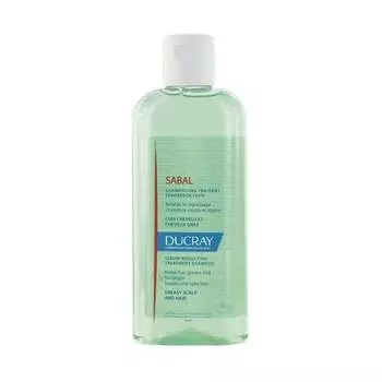 Шампунь, уменьшающий выделение кожного сала, 200 мл Ducray, Sabal
