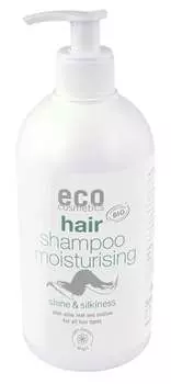 Шампунь увлажняющий 500 мл с листом оливы и мальвой - ECO Cosmetics