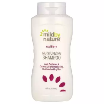 Шампунь увлажняющий Mild By Nature с ягодами асаи