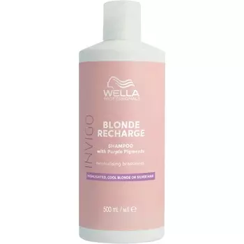 Шампунь Wella Color Refreshing Shampoo Cool Blonde, Blond Recharge 500 ml