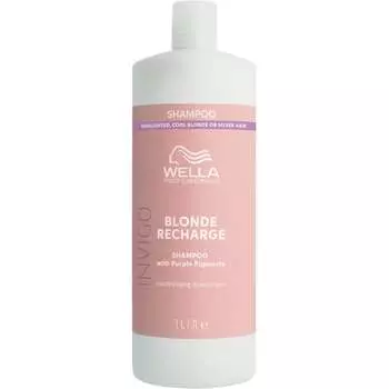 Шампунь Wella Color Refreshing Shampoo Cool Blonde, Blond Recharge 1000 ml