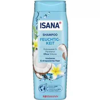 Шампунь влажный ISANA, 300 ml