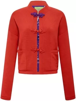 Shanghai Tang куртка «Три лягушки», красный