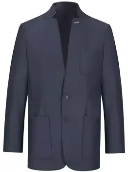 Shanghai Tang сверхлегкий неструктурированный блейзер, синий