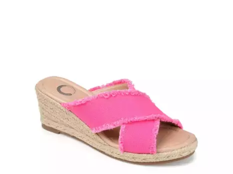 Shanni Espadrille Сандалии Journee, Fuchsia