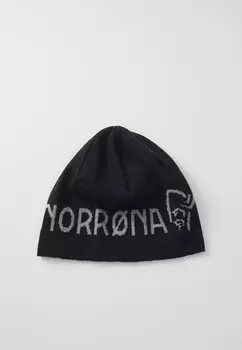 Шапка /29 LOGO BEANIE UNISEX Norrna, цвет Mottled Anthracite