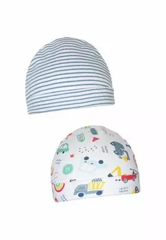 Шапка 2 PACK SET MINOTI, цвет blue white