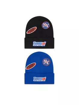 Шапка 2er-Set Mtzen Tommy Jeans, черный