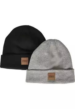 Шапка 2PACK Urban Classics, цвет black grey