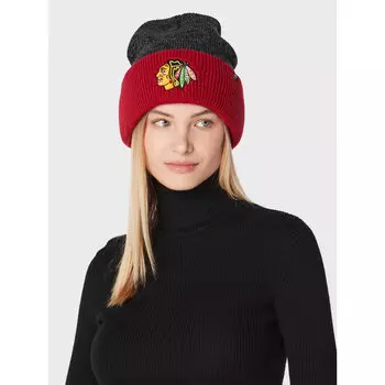Шапка 47 Brand ChicagoBlackhawks, красный/серый
