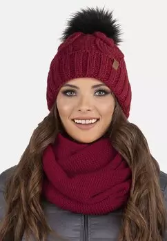 Шапка 7014 Vivisence, цвет maroon