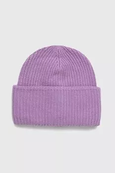 Шапка Abercrombie & Fitch, фиолетовый