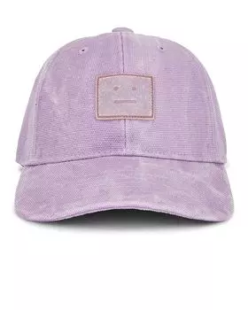 Шапка Acne Studios Cunov Canvas, цвет Smoky Purple