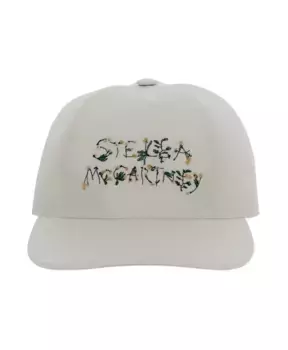 Шапка Acries стильная модель Stella Mccartney, белый