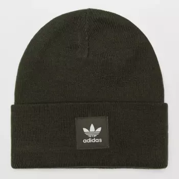 Шапка adidas Originals AC Cuff Knit, зеленый