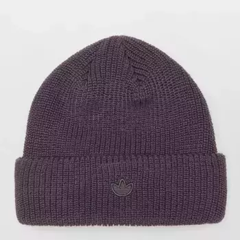 Шапка adidas Originals Con Short Beanie, фиолетовый