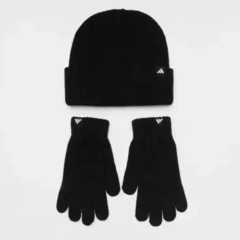 Шапка adidas Originals Glove Beanie Set, черный