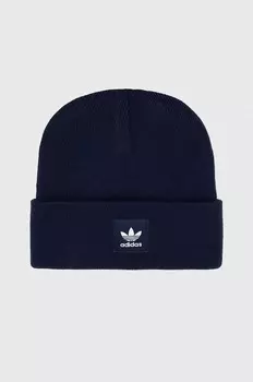 Шапка Adidas Originals, темно-синий