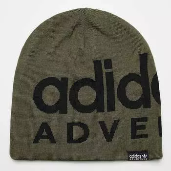 Шапка Adventure Beanie adidas Originals, цвет olive strata/black