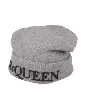 Шапка Alexander Mcqueen, серый