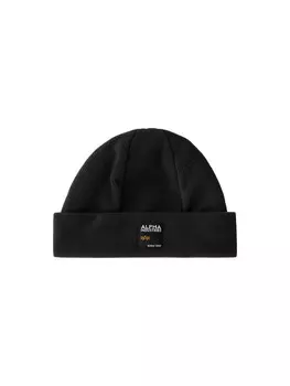 Шапка ALPHA INDUSTRIES Beanie, черный