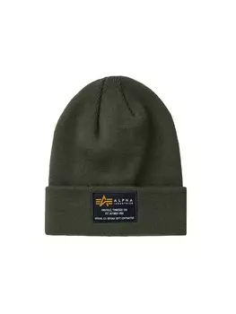 Шапка ALPHA INDUSTRIES Beanie, хаки