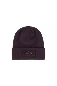 Шапка ALPHA INDUSTRIES Beanie VLC, цвет Plum