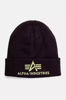 Шапка Alpha Industries, фиолетовый