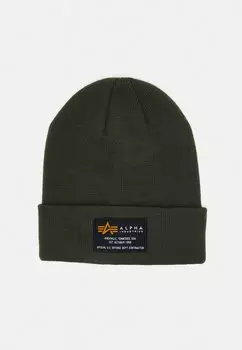 Шапка Alpha Industries, темно-зеленый