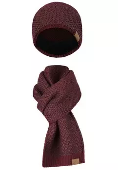 Шапка ALVIK EDET SET UNISEX normani Outdoor Sports, цвет rot anthrazit