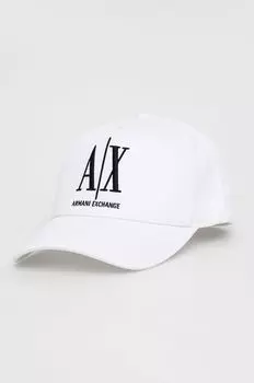 Шапка Armani Exchange, белый