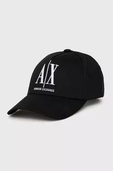 Шапка Armani Exchange, черный