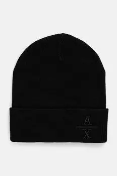 Шапка Armani Exchange, черный