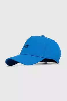 Шапка Armani Exchange, синий