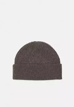 Шапка ASKE BEANIE Samse Samse, цвет major brown
