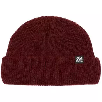 Шапка Autumn Double Roll, цвет Burgandy