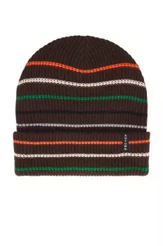 Шапка Autumn Headwear Multi Stripe Select Fit, коричневый