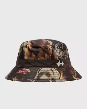 Шапка Barbour Barbour X Bstn Brand Bucket Hat Printed, цвет dog