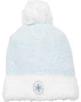 Шапка Barefoot Dreams CozyChic Frozen Disney Slouchy Beanie, цвет Heather Ice Blue