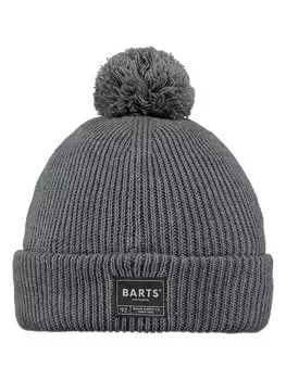 Шапка Barts Mtze Arkade, антрацит