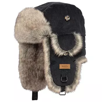 Шапка Barts Rib Bomber, черный