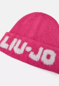 Шапка BEANIE LOGO LIU JO, розовый