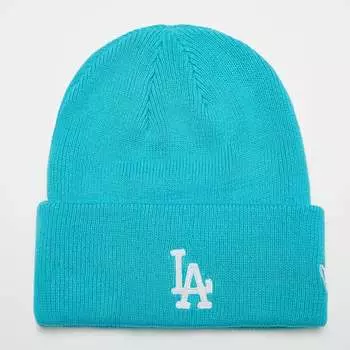 Шапка Beanie Raised from Concrete MLB LA Dodgers New Era, цвет turqoise